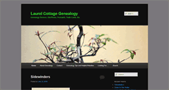 Desktop Screenshot of laurelcottagegenealogy.com
